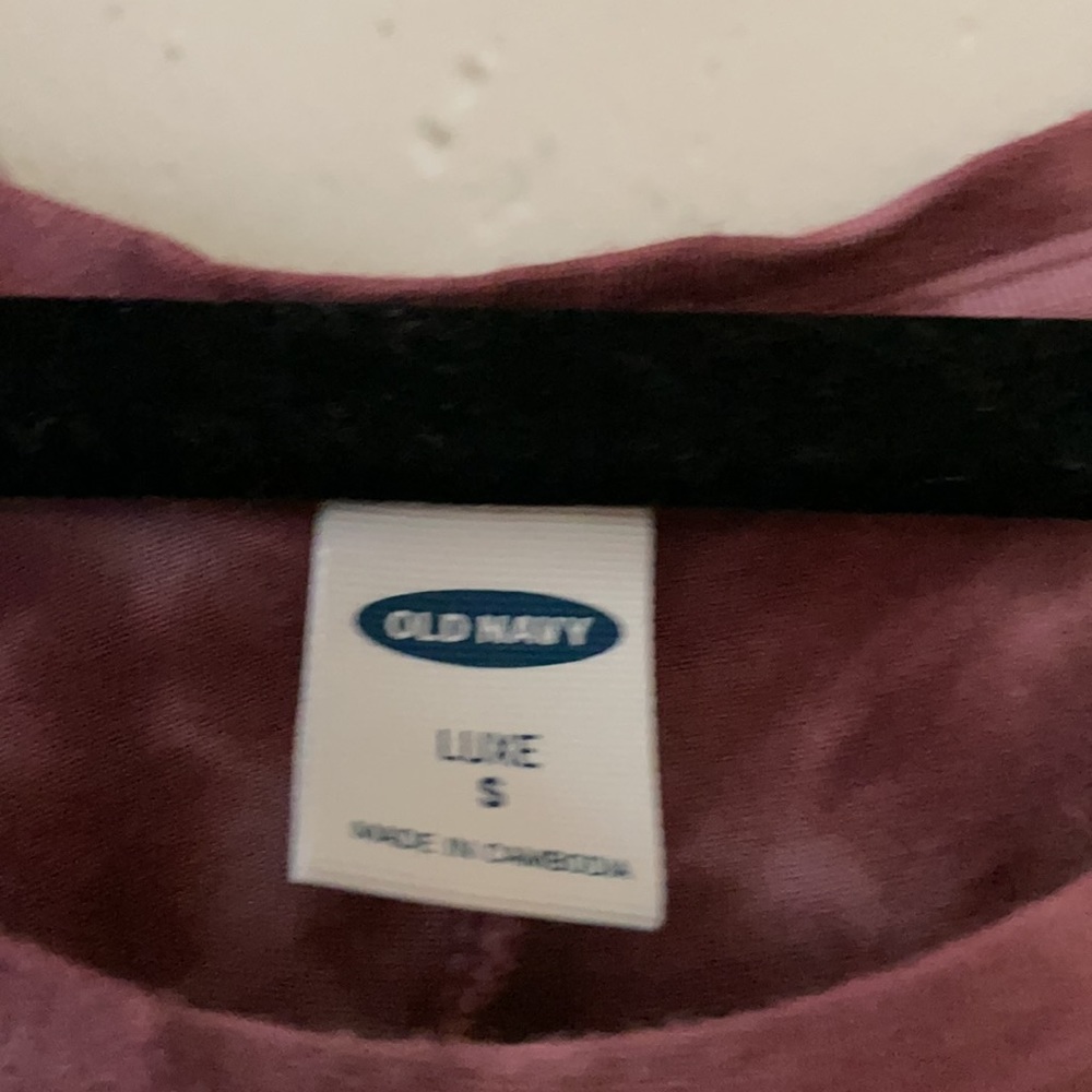 New Old Navy Pink/Purple Tie Dye Tank Top - Picture 4 of 5
